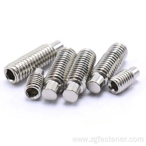 Hexagon Socket Set Screws With dog Point DIN915